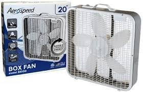 20" 3 Speed Box Fan D926