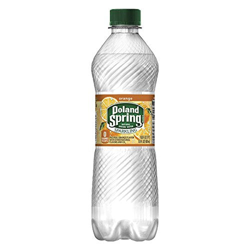 Sparkling Spring Water Mandarin Orange 16.9 Fl Oz 8 Count V27959