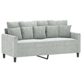 Velvet 2-Seater Sofa F8391