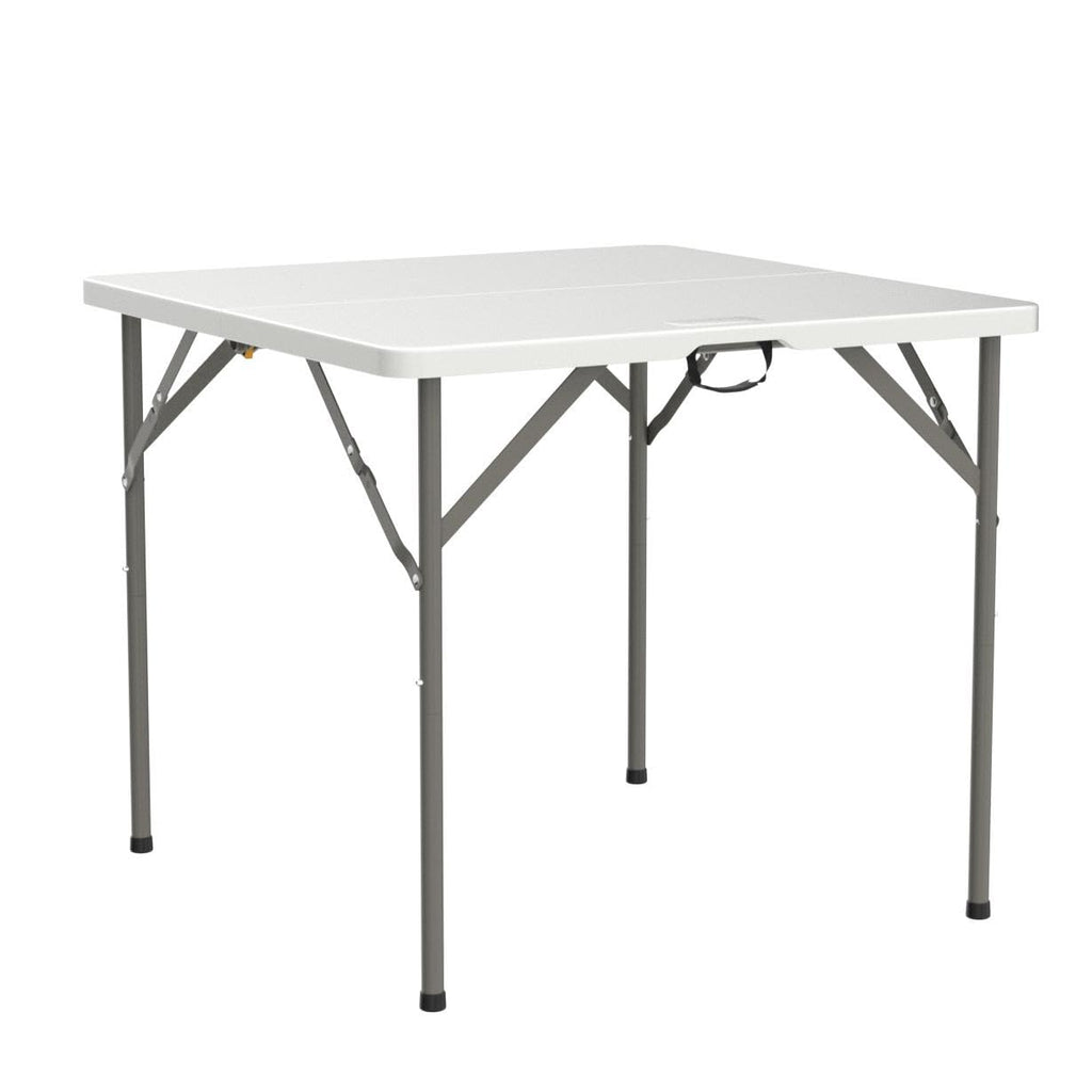 White Bi-Folding Portable Plastic Table G622017
