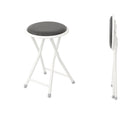 Black Round Folding Bar Stool E630