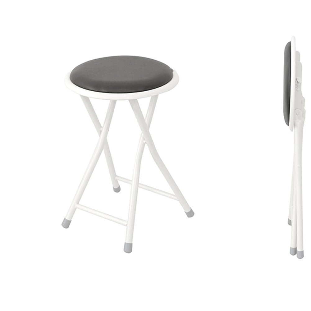 Black Round Folding Bar Stool E630