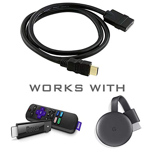 HDMI Port Extender Male-to-Female Cable Cord C463
