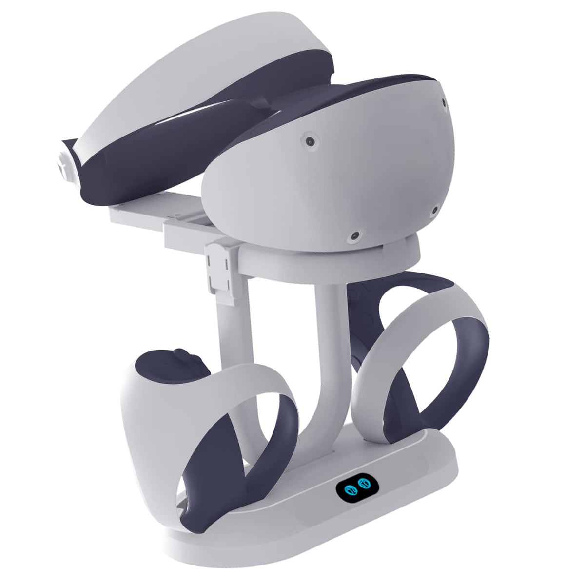 White Charging Station with Display Stand T159