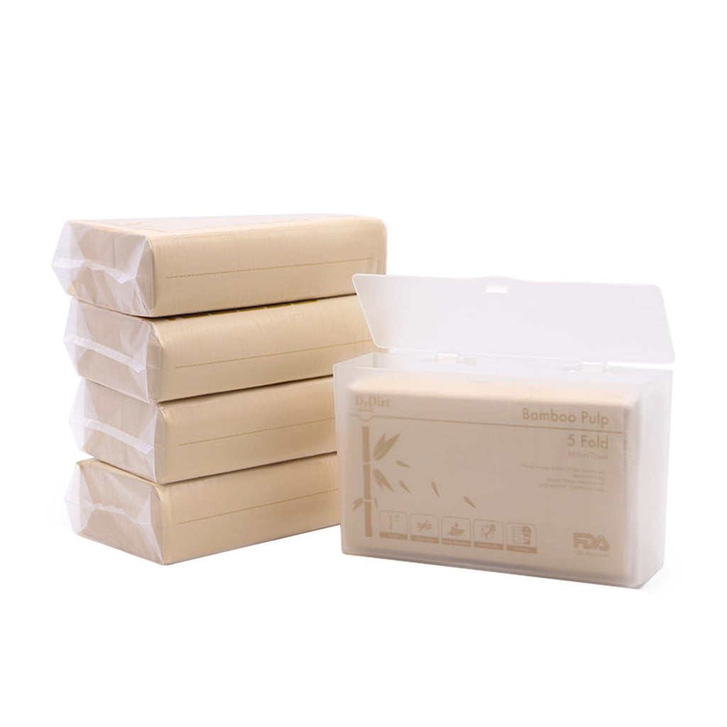 Bamboo Multifold Paper Towels, 5 Packs K6540
