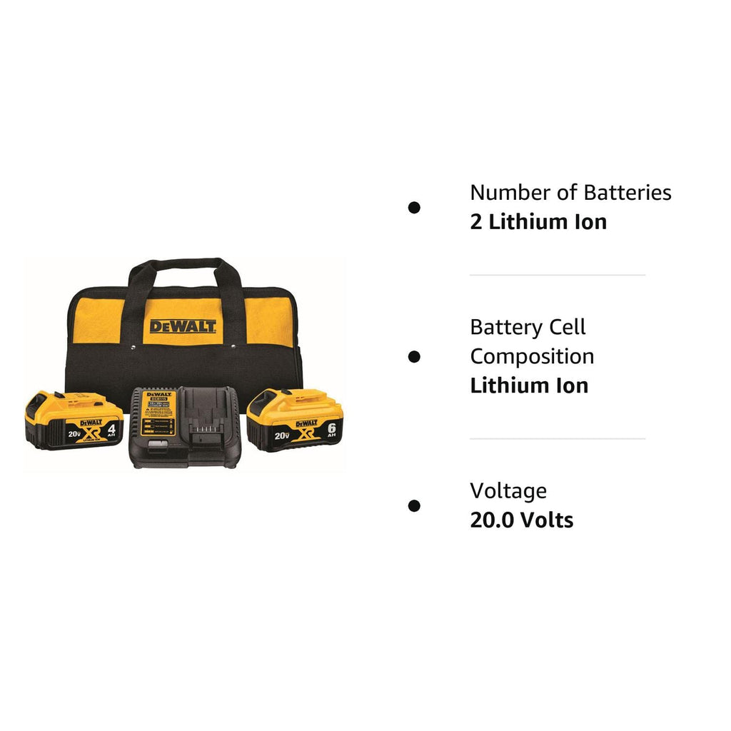 20V MAX Starter Kit and Reciprocating Saw U350355