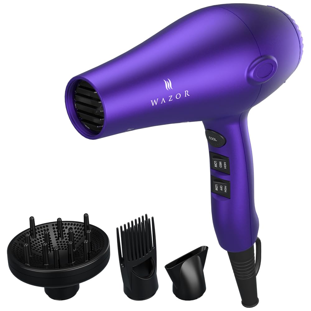 1875W Lightweight Quiet Ionic Hair Dryer D7590