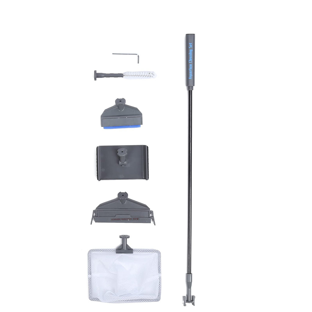 5 in 1 Aquarium Cleaning Tool Kit with Telescopic Handle X6051
