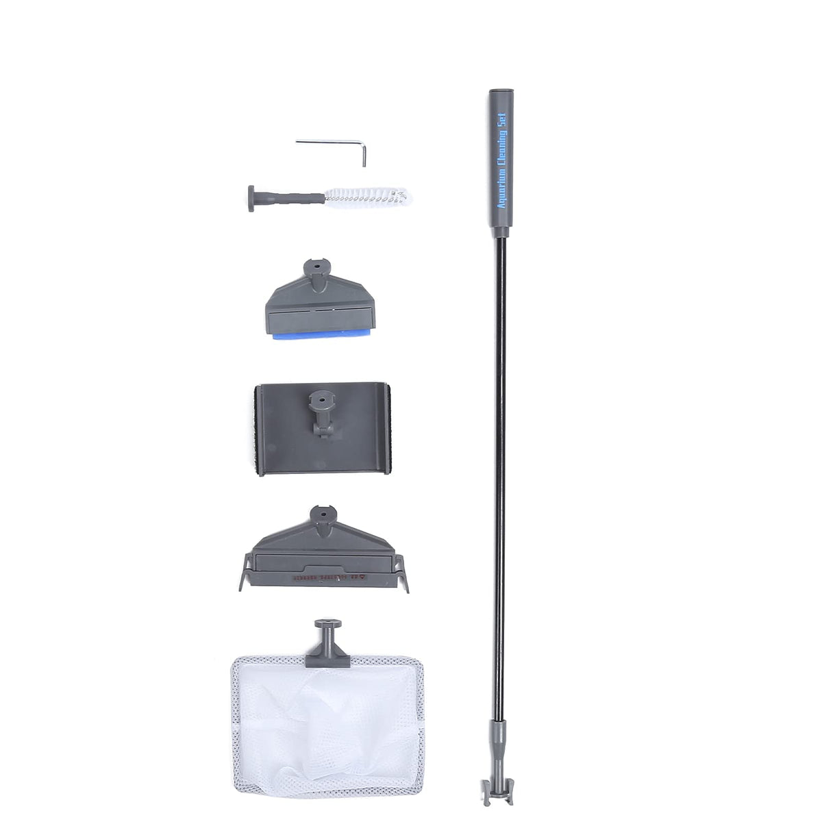 5 in 1 Aquarium Cleaning Tool Kit with Telescopic Handle X6051