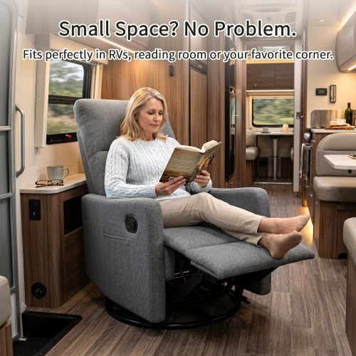 Manual Swivel Rocker Recliner Chair H5316
