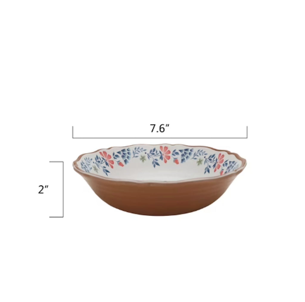 12-Piece Bamboo Melamine Dinnerware Set N234