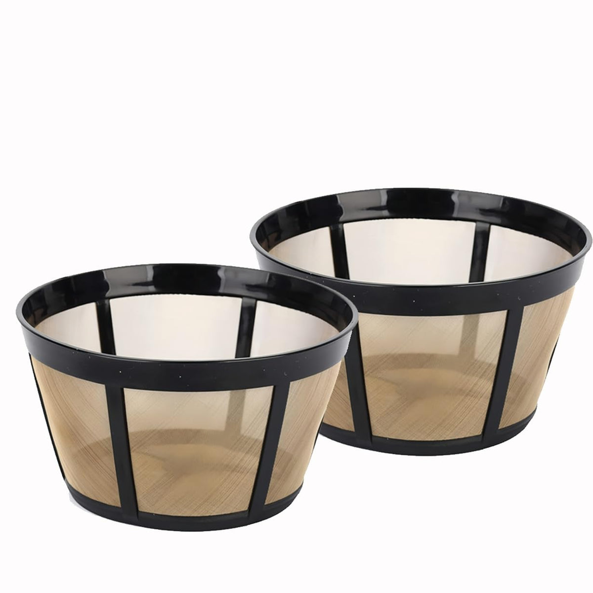 Reusable Stainless Steel Mesh Coffee Filter 2 Pack L14893