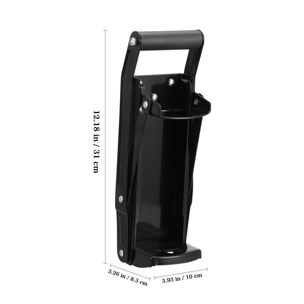 Wall Mounted Stainless Steel Can Crusher with Bottle Opener J54826