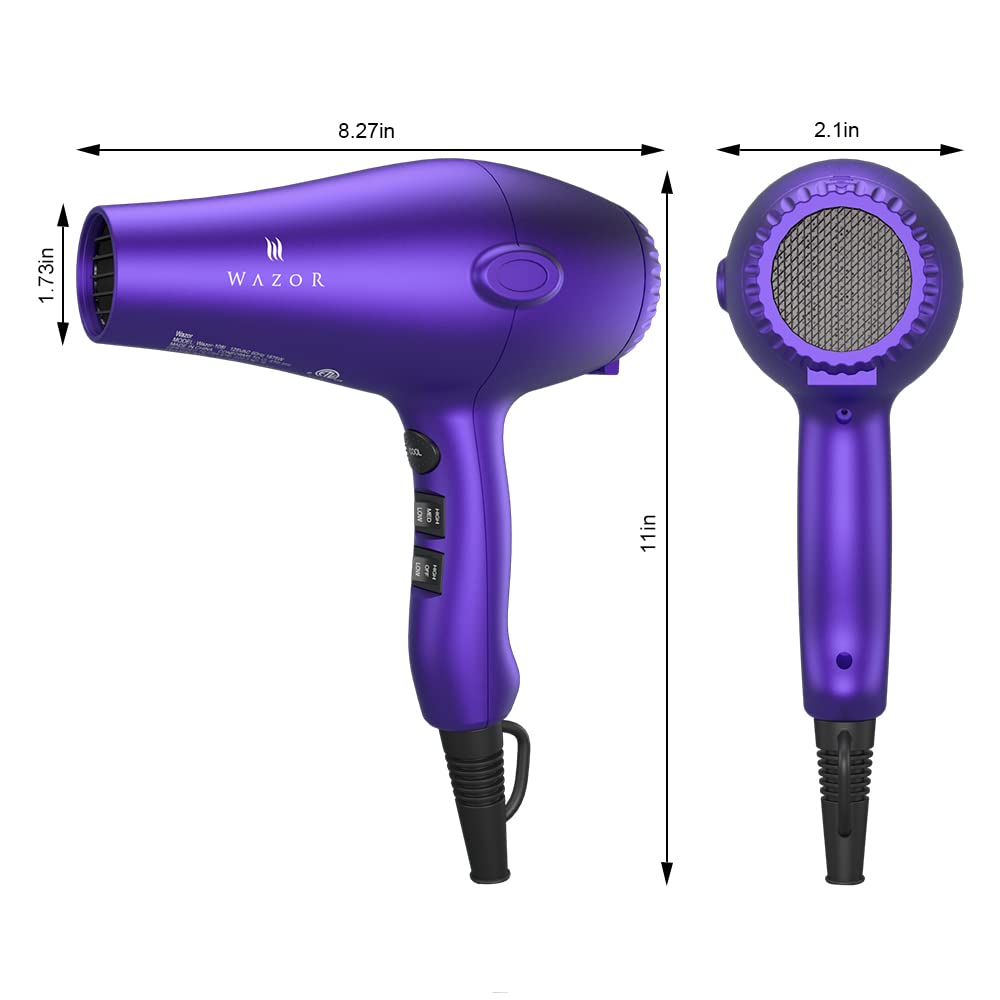 1875W Lightweight Quiet Ionic Hair Dryer D7590