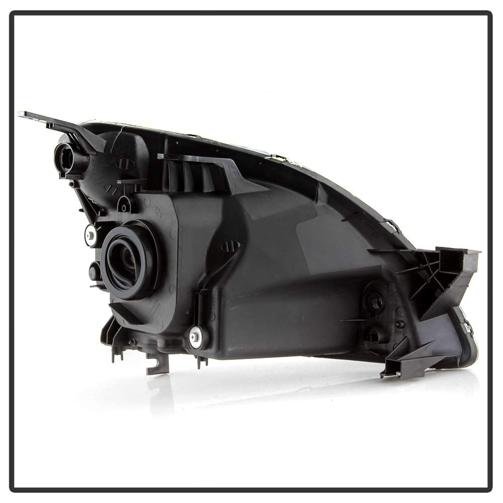 2002-2004 Honda CRV Black Housing Headlights Driver & Passenger C983