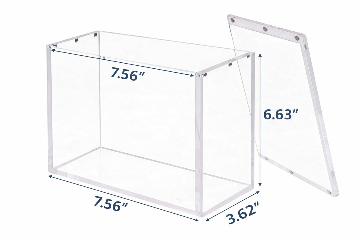 Acrylic Magnetic Display Case Box 6MM Thick T434743