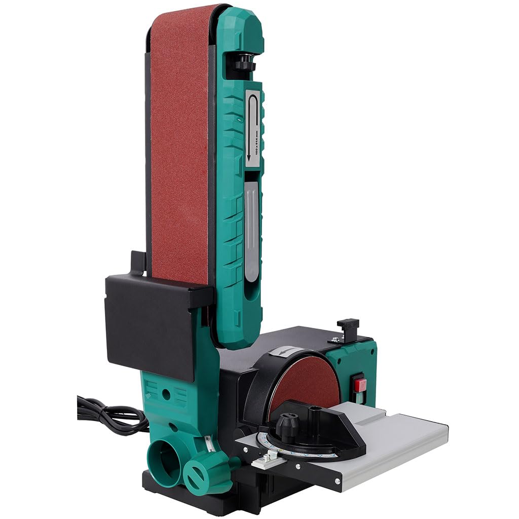 4 x 36 Inch Belt & 6 Inch Disc Combination Bench Sander T6001