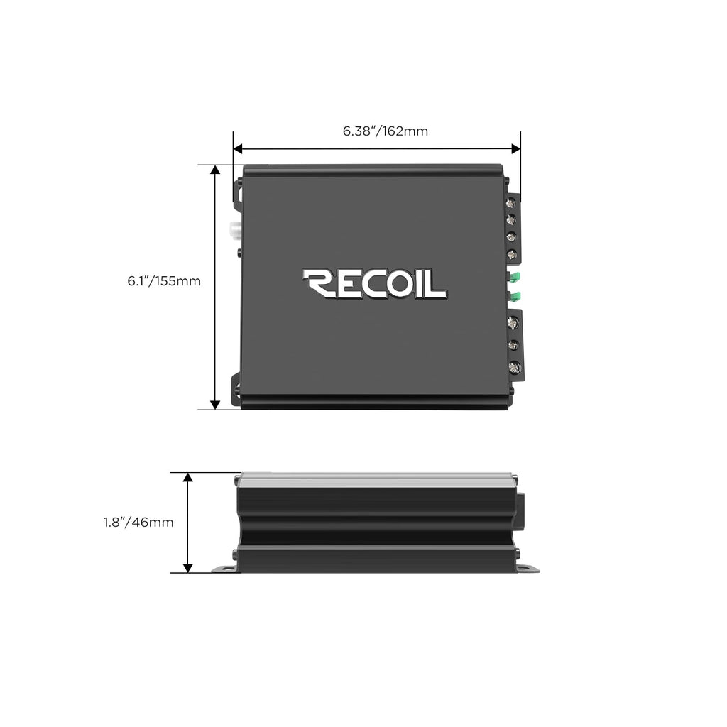 1200W Class-D Mono-Block Subwoofer Amplifier M9367