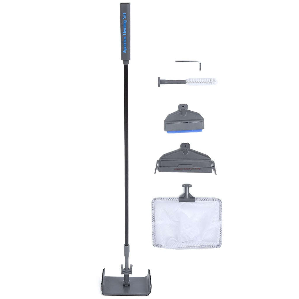 5 in 1 Aquarium Cleaning Tool Kit with Telescopic Handle X6051