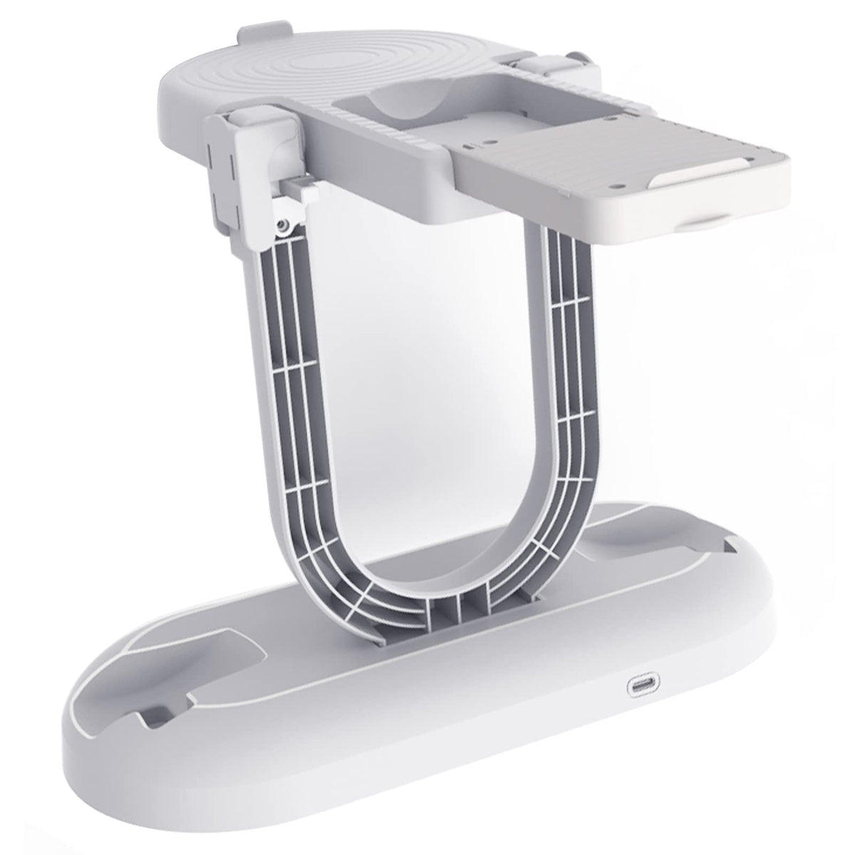 White Charging Station with Display Stand T159
