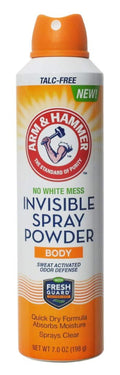 Body Powder Invisible Spray 7 Ounce (Pack of 6) I965