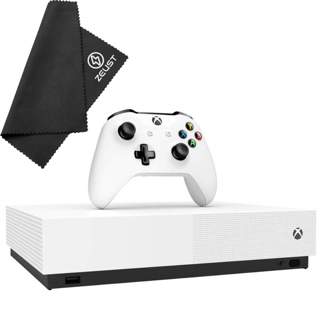 White 1TB All-Digital Console Bundle with Wireless Controller L847237