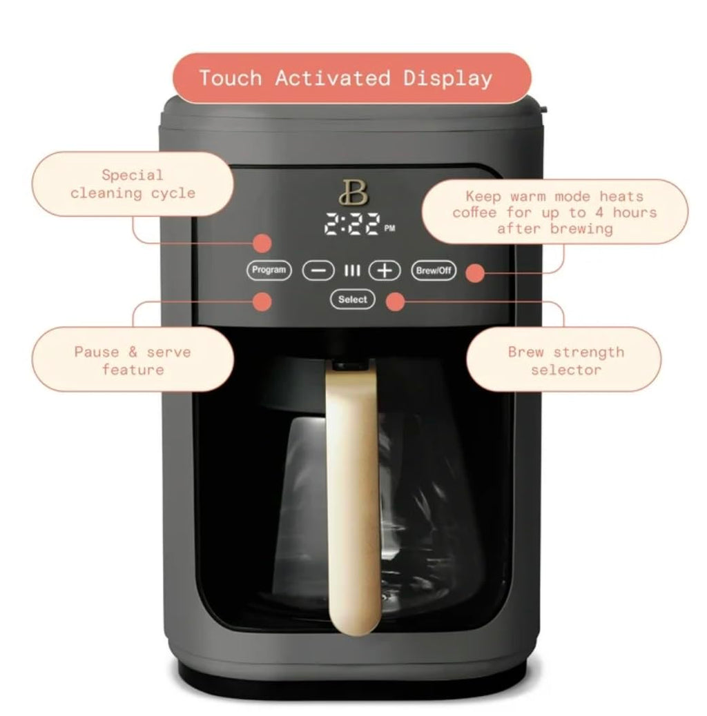 14-Cup Programmable Drip Coffee Maker with Reusable Filter A3885