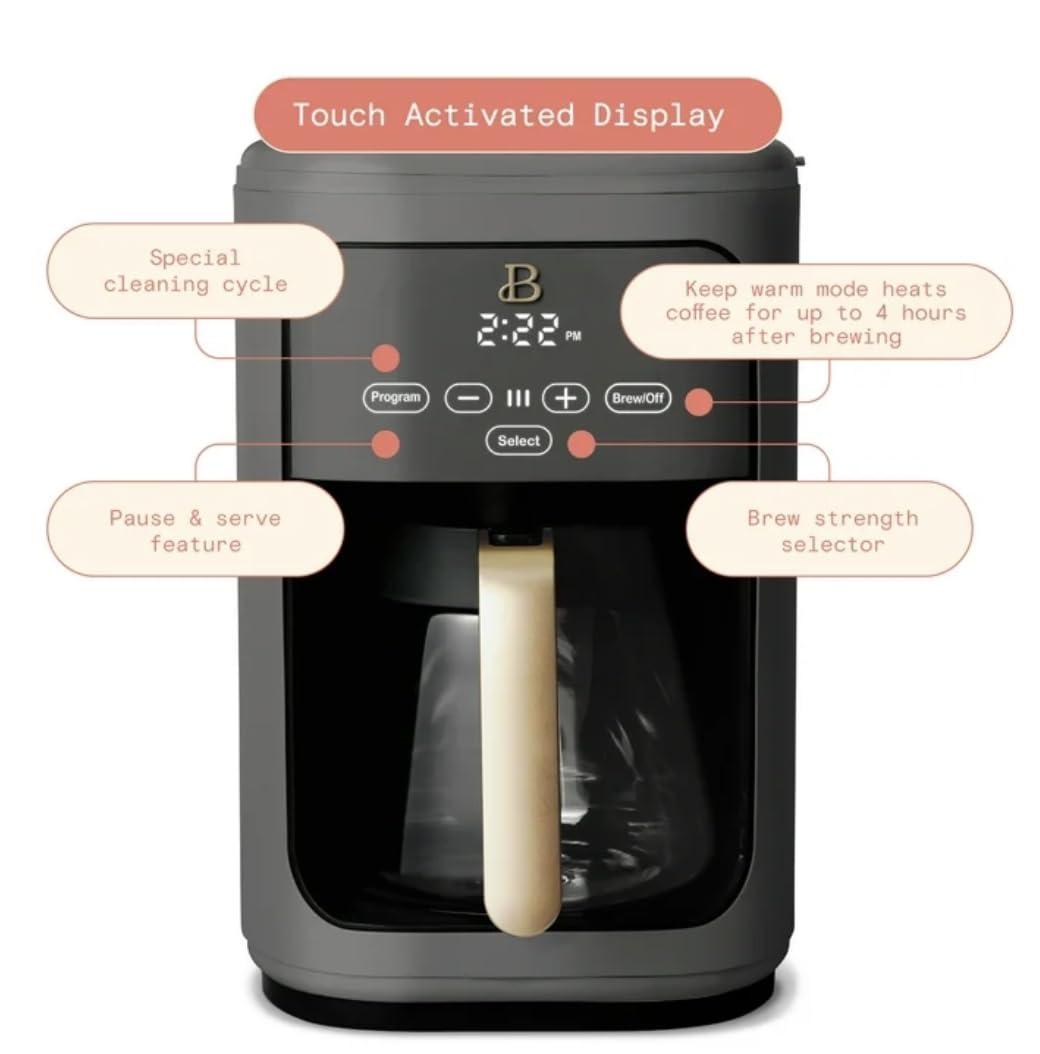 14-Cup Programmable Drip Coffee Maker with Reusable Filter A3885