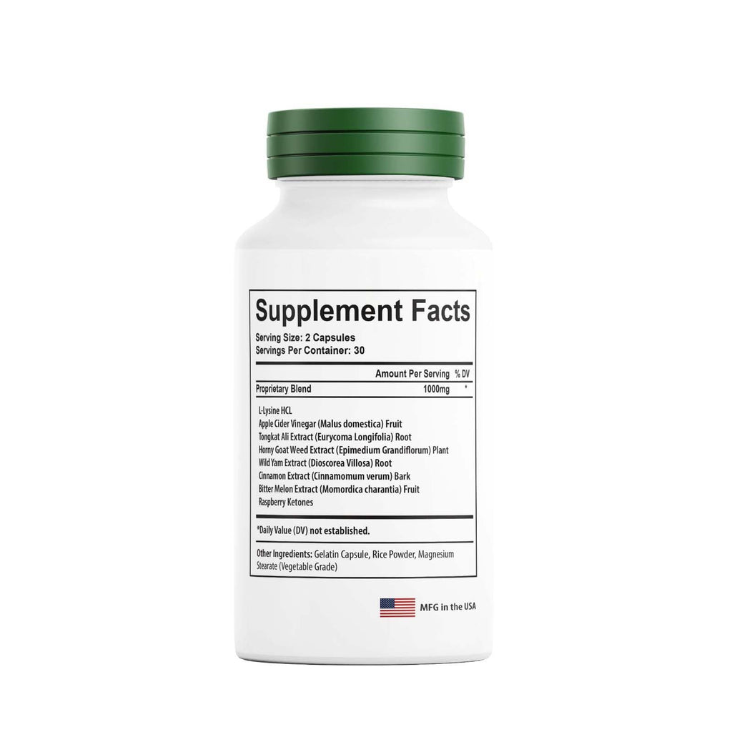 60 Capsules Supplement Pills A494