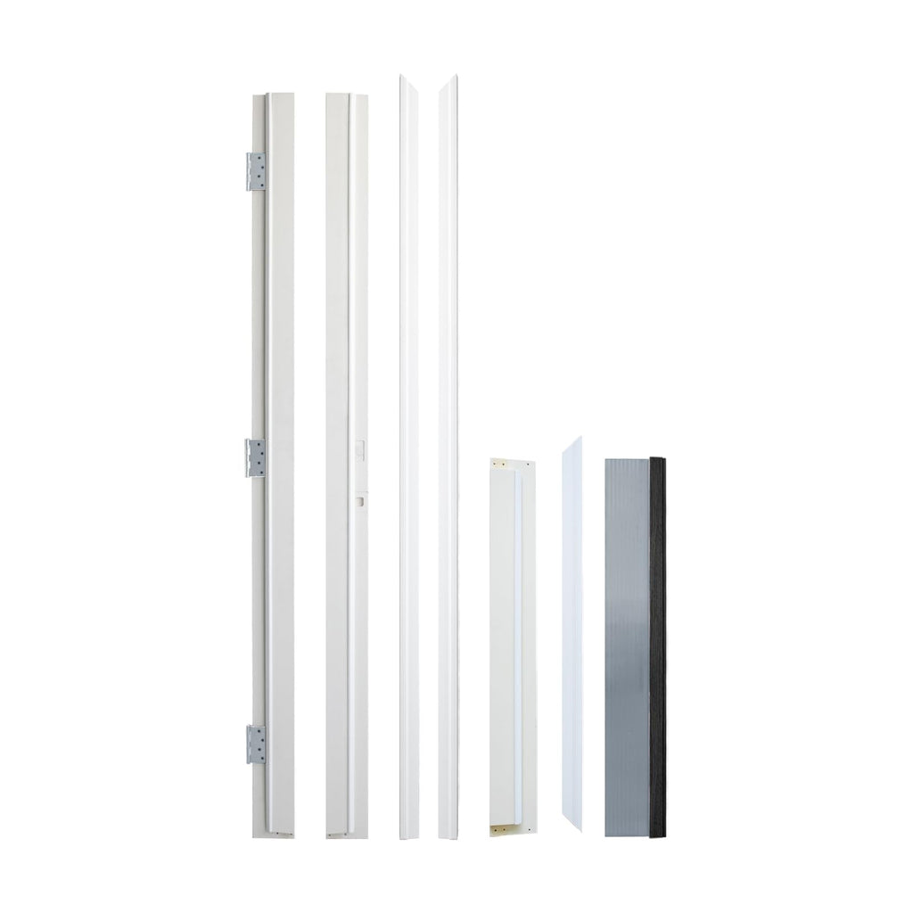 36 x 80 Fiberglass Entry Door with Vinyl Frame Low-E Glass Right Hand Inswing G72131