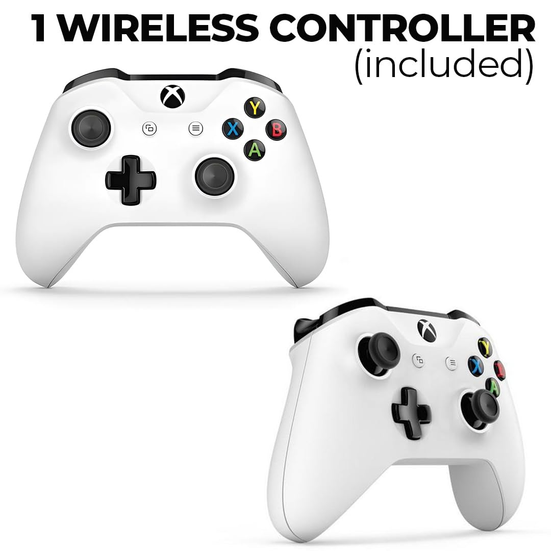 White 1TB All-Digital Console Bundle with Wireless Controller L847237