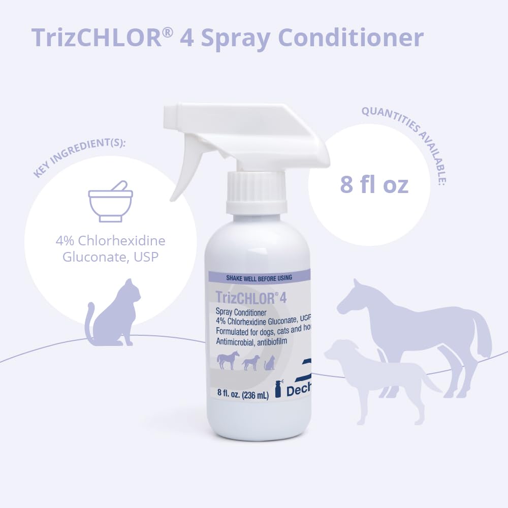 8 oz Spray Conditioner for Dogs, Cats and Horses T531694