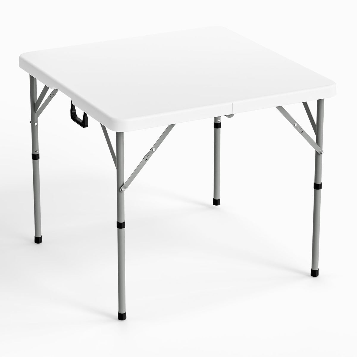 White Bi-Folding Portable Plastic Table G622017