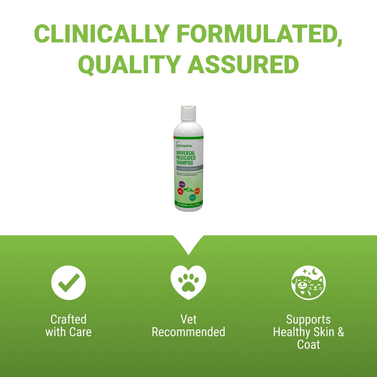 Medicated Sulfur Shampoo for Pets, 16 oz T200575