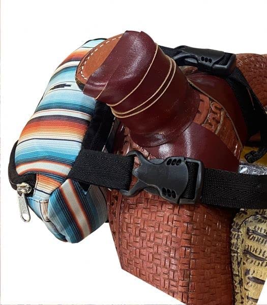 Southwest Print Insulated Nylon Saddle Pouch C737094