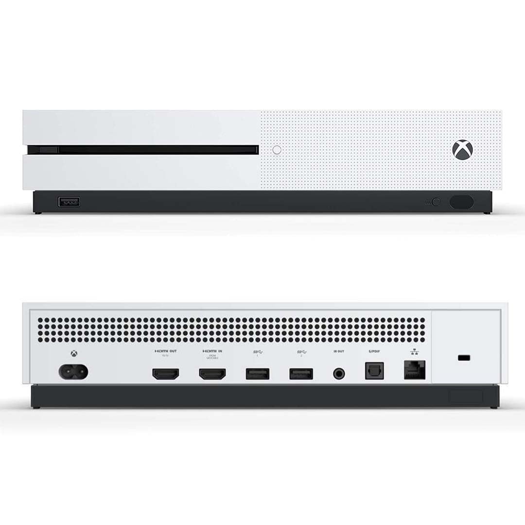 White 1TB All-Digital Console Bundle with Wireless Controller L847237