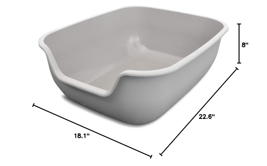 Large Non-Stick ABS Plastic Litter Box W154