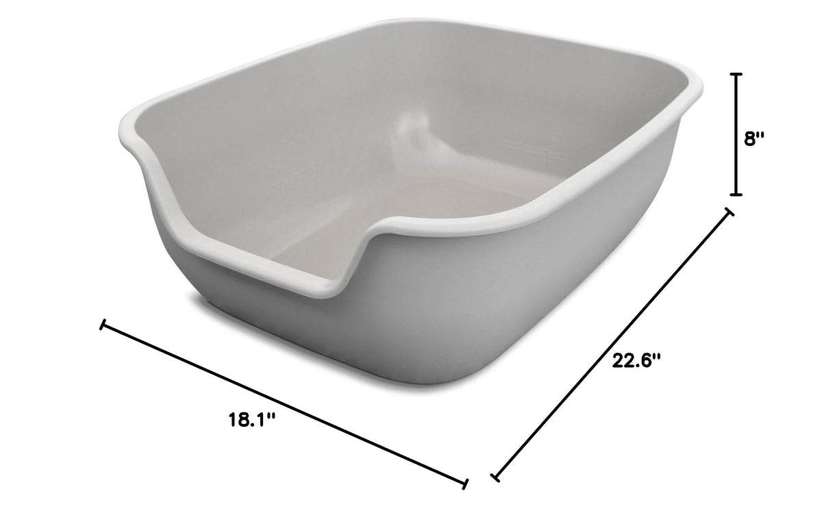 Large Non-Stick ABS Plastic Litter Box W154