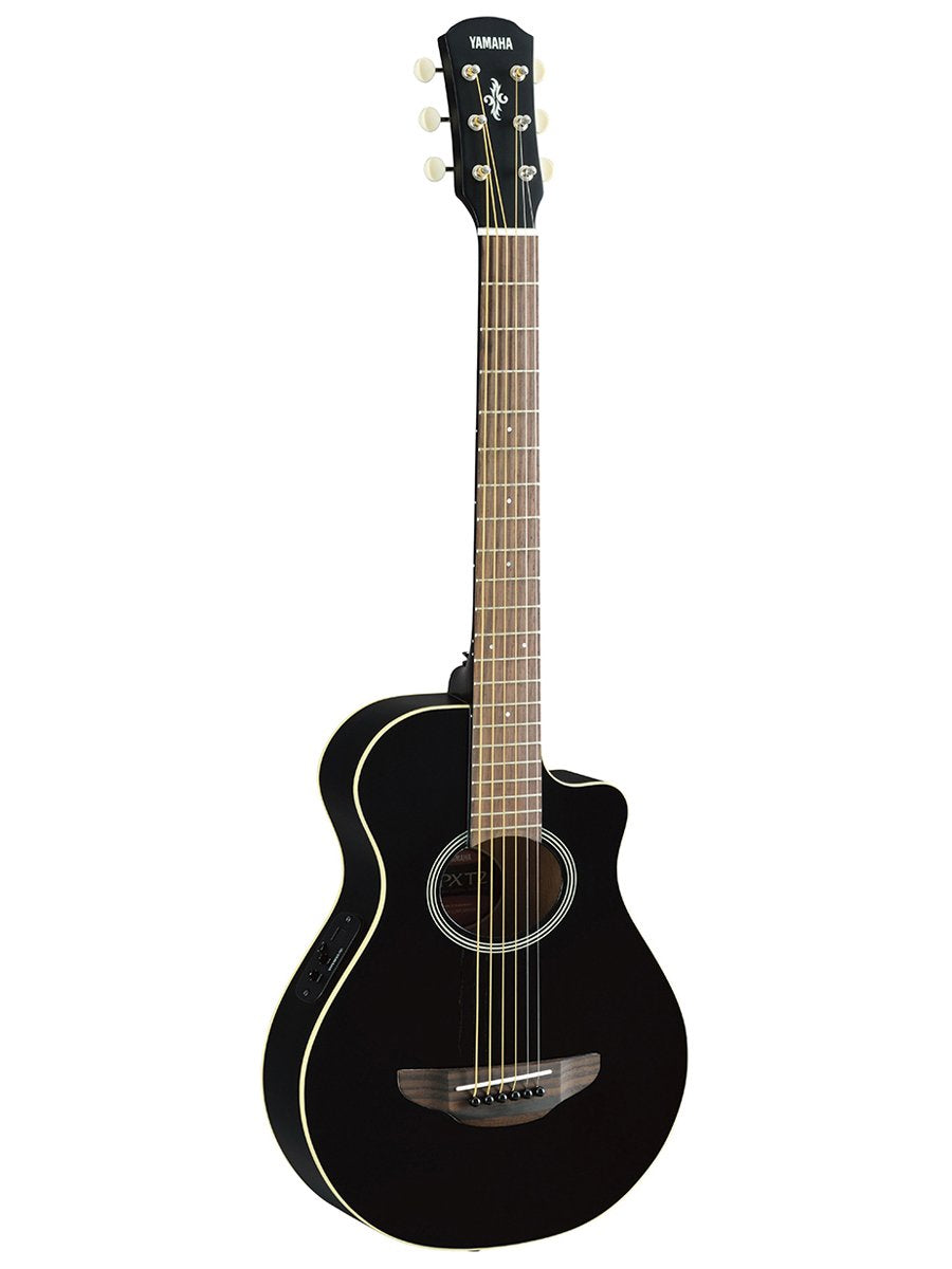 3/4-Size Black Acoustic-Electric Guitar S6488