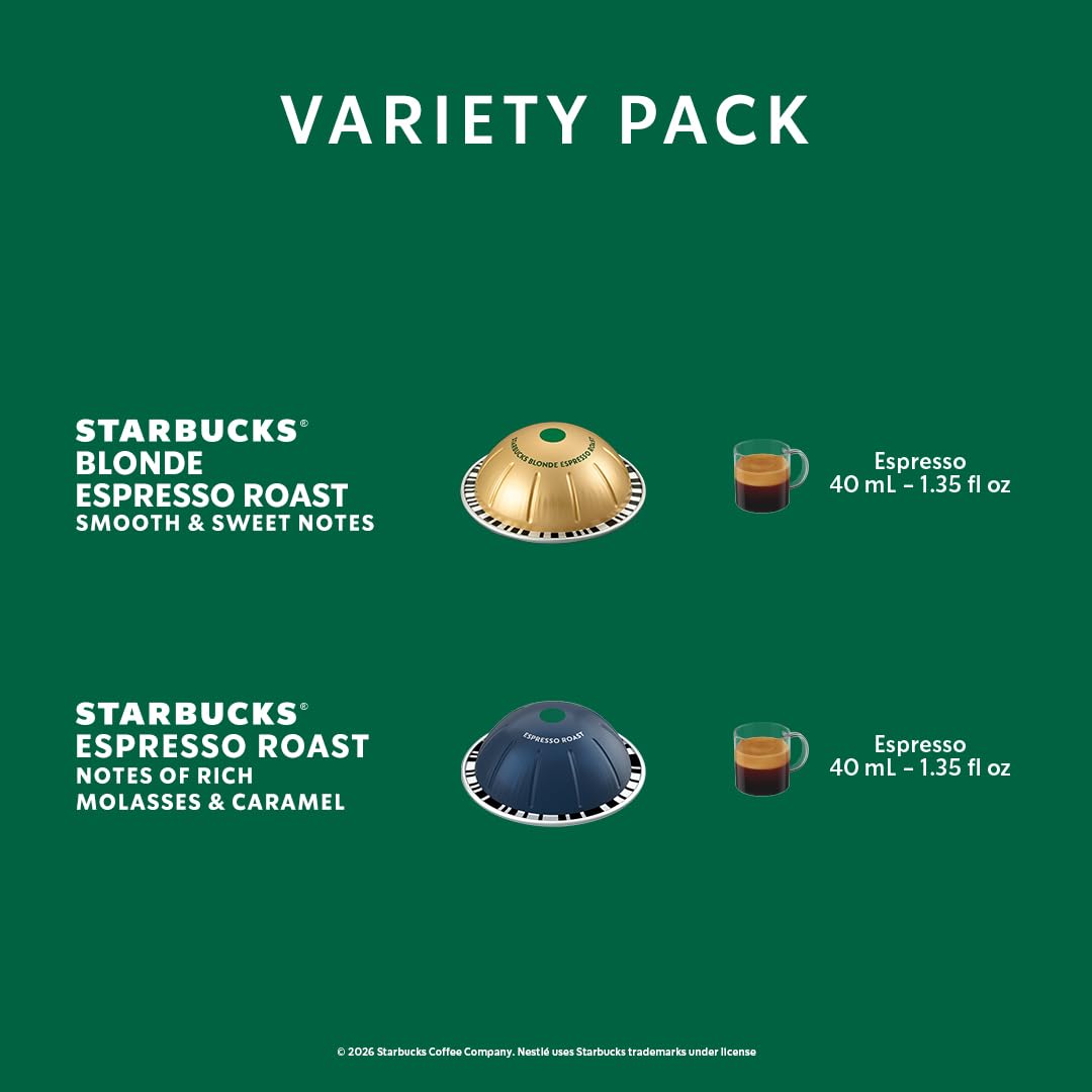 Espresso Variety Pack 40-count Espresso Pods P974440