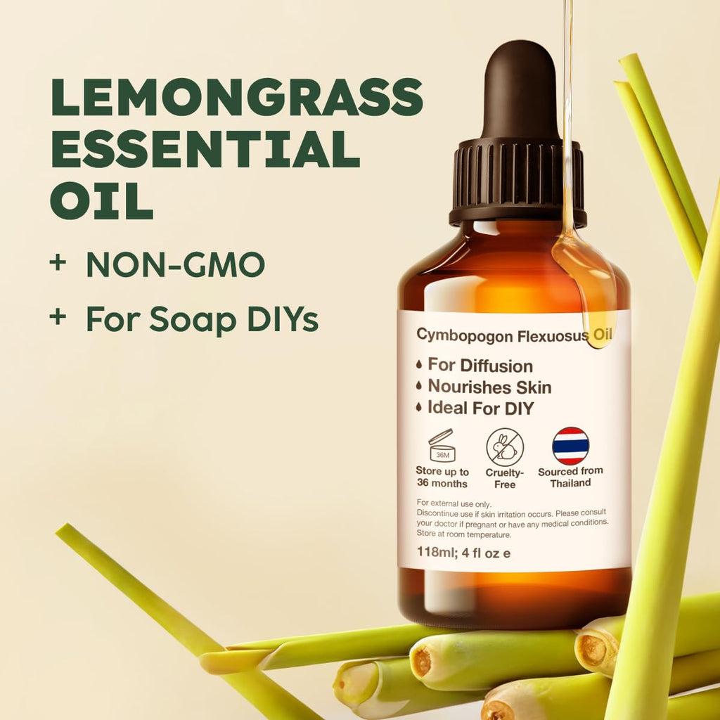 Lemongrass & Lavender Essential Oil Set 2x4 fl oz F689486