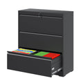 3 Drawer Metal File Cabinet with Lock K2835