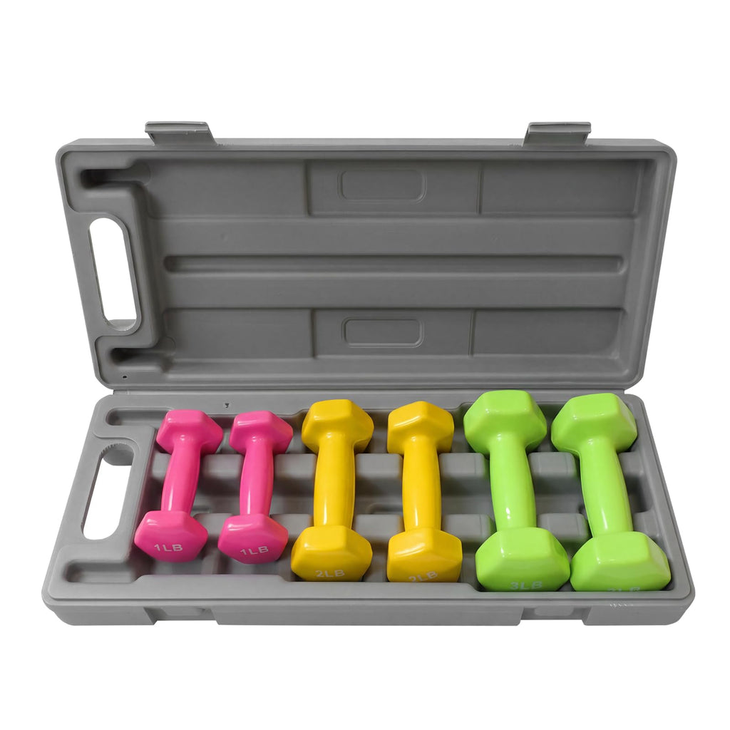 Neoprene Coated Dumbbell Set A7599