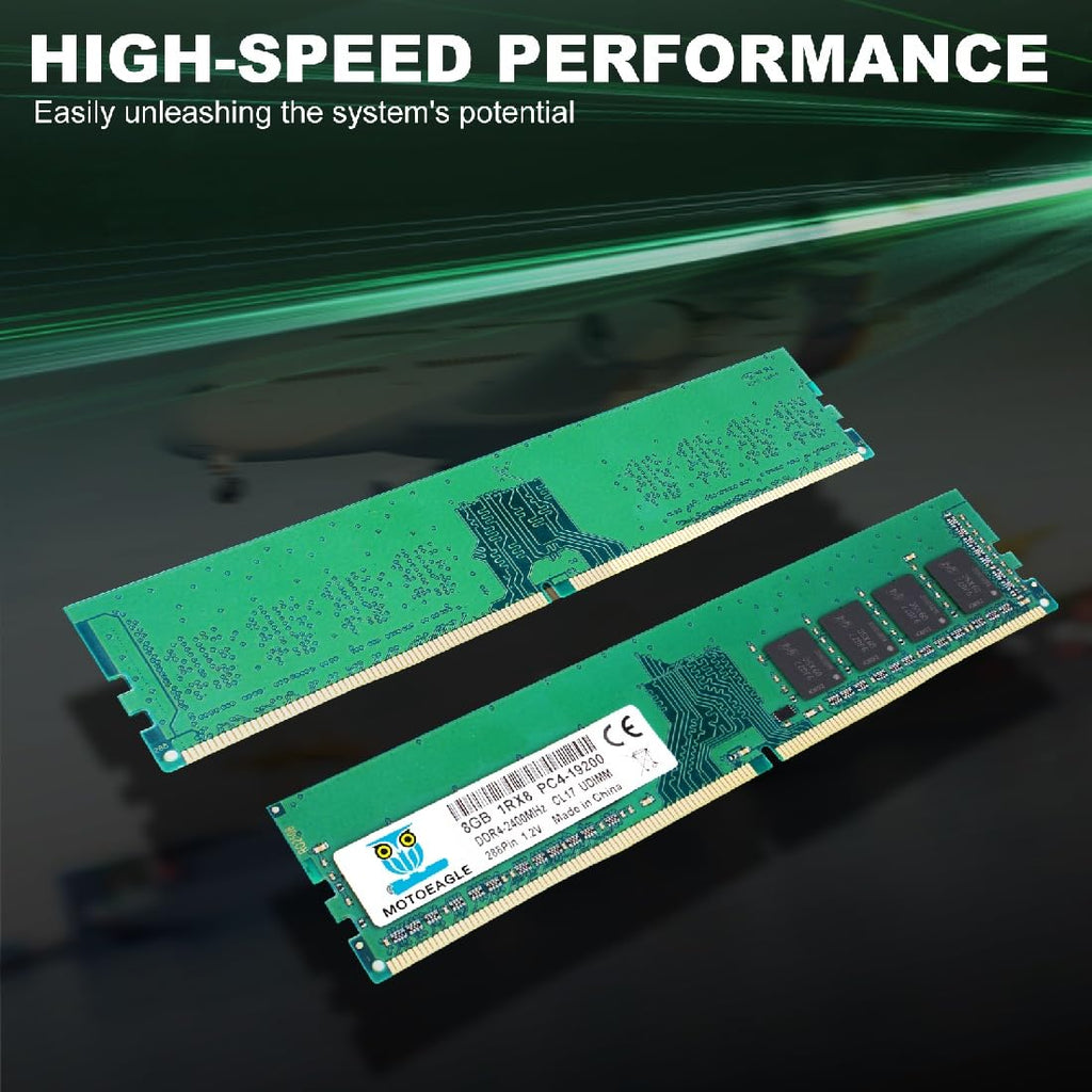 16GB DDR4 RAM 2x8GB 2400 MHz Non-ECC Desktop Memory KIT Z52195