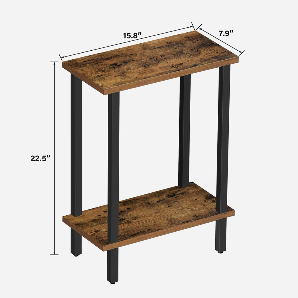 Narrow 2-Tier Side Table L3978