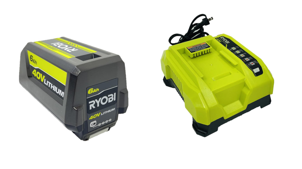40V Lithium-Ion 6.0 Ah Battery and Rapid Charger Kit N623474