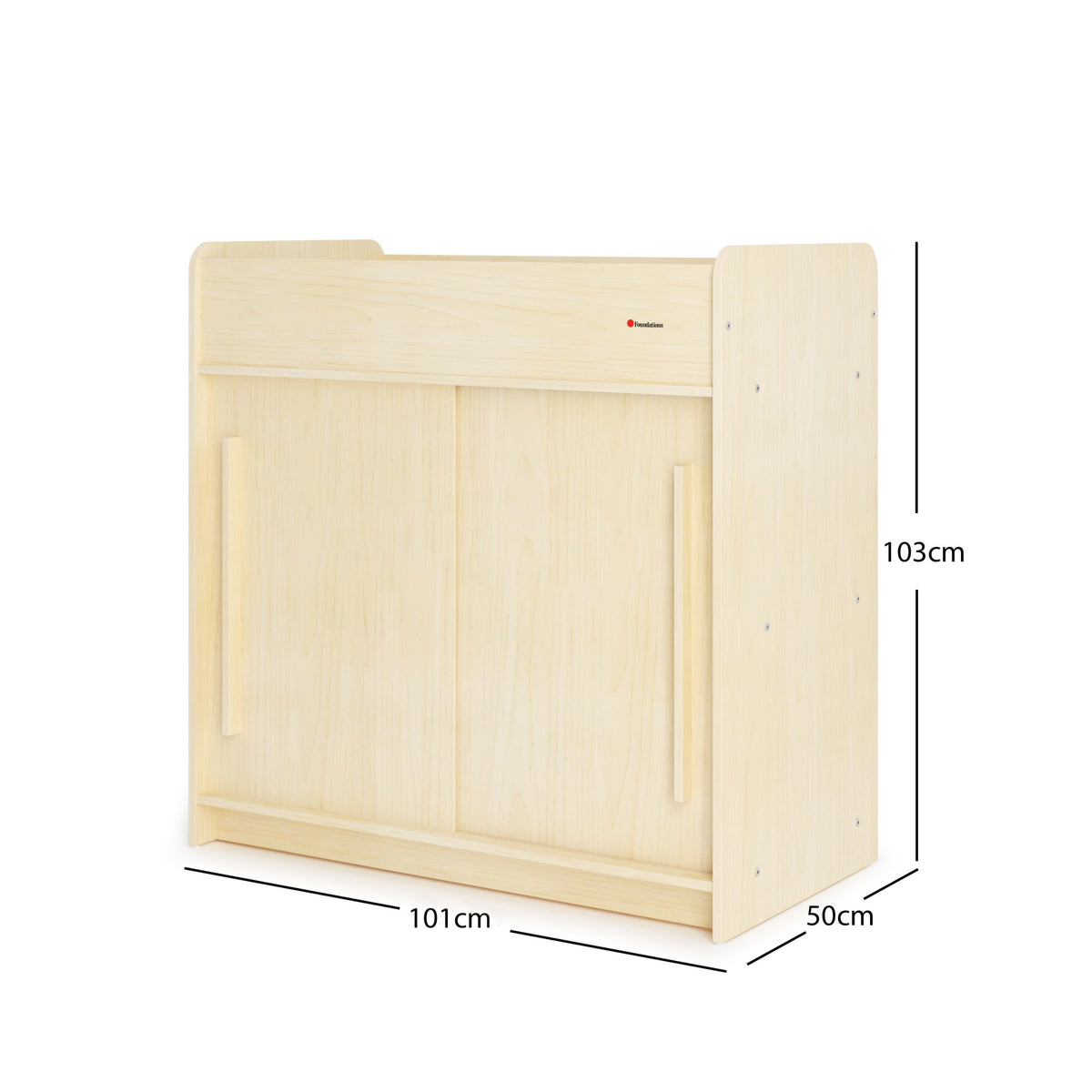 Daycare Changing Table with Built-in Shelving Y81695