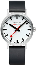 Vegan Grape Black Leather White Dial Watch X28685