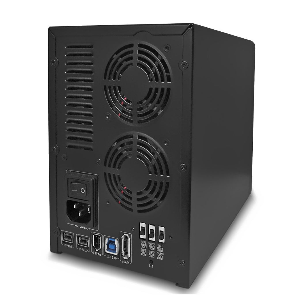 Black 5-Bay Raid Hard Drive Enclosure H8658