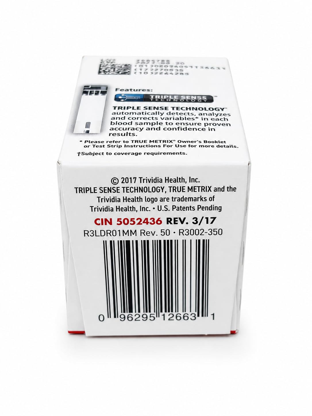 Blood Glucose Test Strips, 50 Strips L936